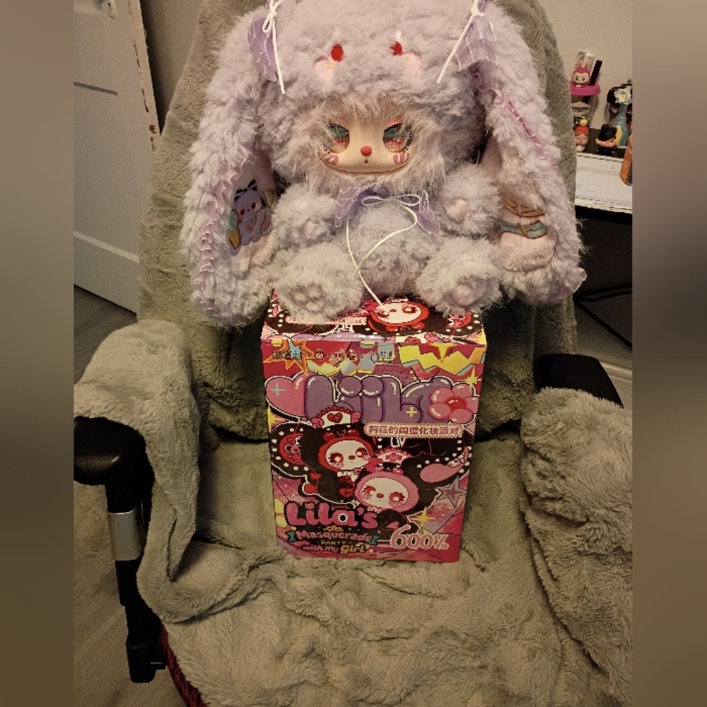 NEW LIILA 600% V3 MASQUERADE PARTY WITH MY GIRL SERIES-IDOL SINGER LITTLE RABBIT